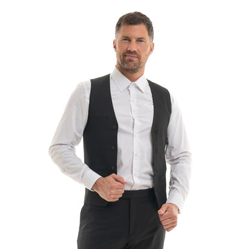 Gilet de service noir -lafont