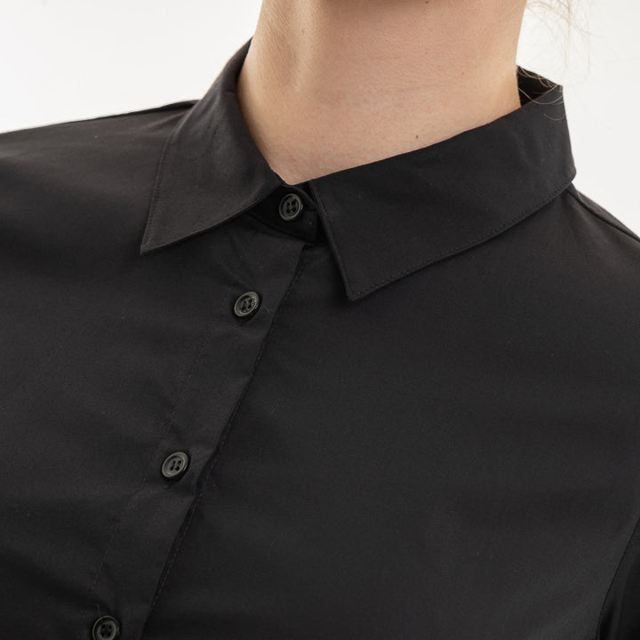 col chemisier de service lafont noir