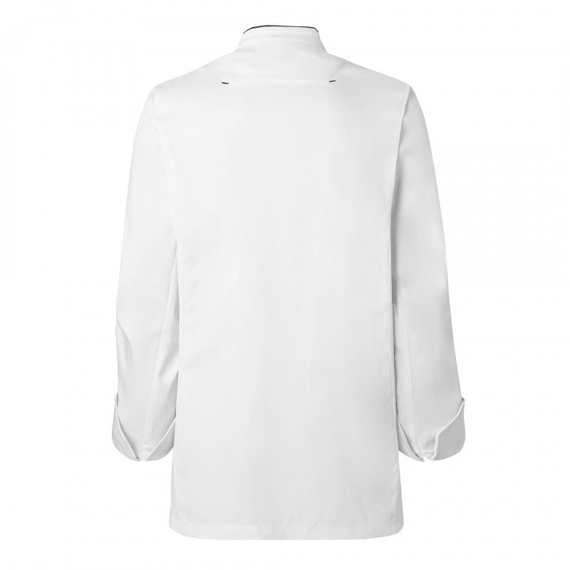 Veste de Cuisine Homme Crush Blanc et Noir - MOLINEL