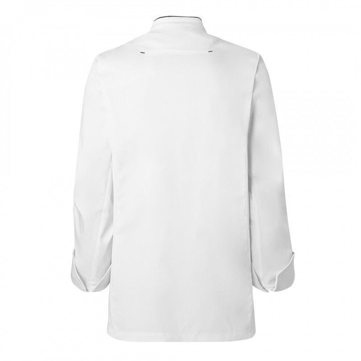 Veste de Cuisine Homme Crush Blanc et Noir - MOLINEL