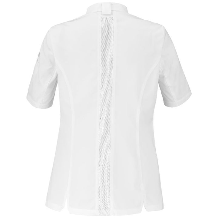 Veste de Cuisine Femme Manches Courtes Nutmeg2 - blanche