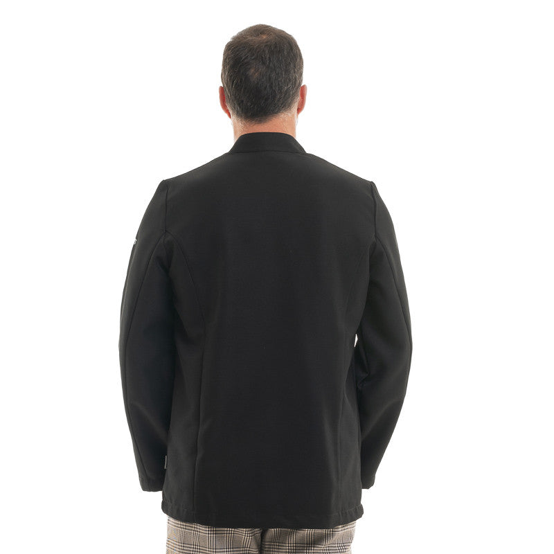 Veste de Cuisine Homme Cabus Manches Longues Noir - LAFONT CUISINE