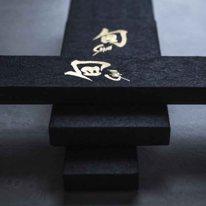 Coffret 2 Couteaux Cuisine Noir Damassés Shun Premier Tim Mälzer Universel + Chef - KAI