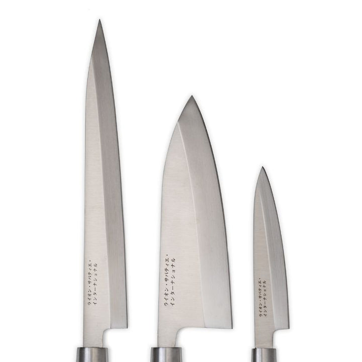 Trousse 3 Couteaux Japonais Acier Inoxydable - SABATIER