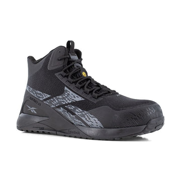 Basket de Sécurité Unisexe Mi-Haute Nano X1 Adventure S3S HRO Noir - REEBOK - 2