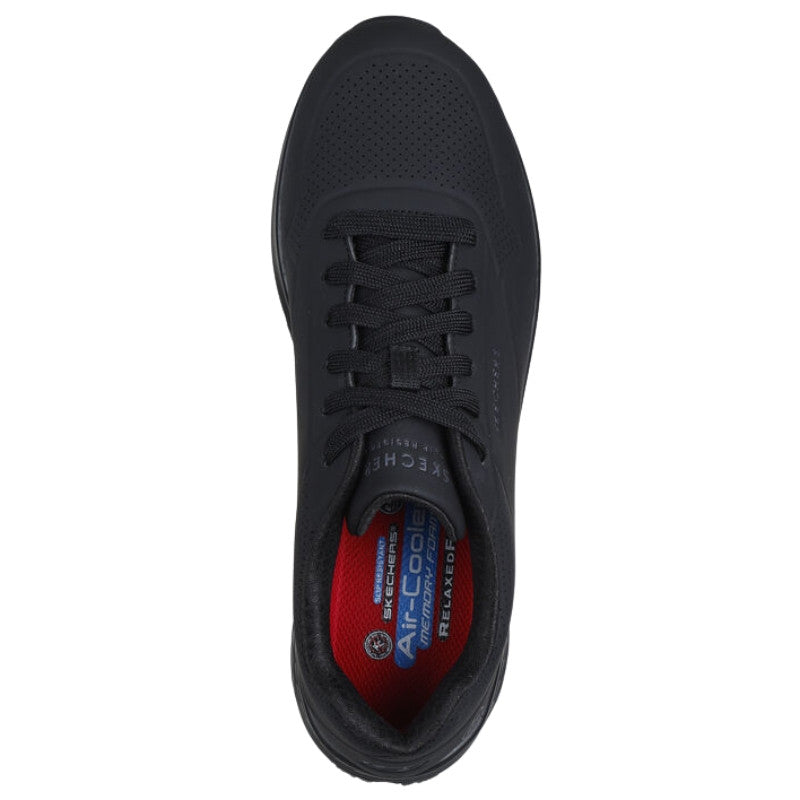 Baskets de Travail Homme Work Relaxed Fit Uno SR Sutal - SKECHERS modèle noir dessus