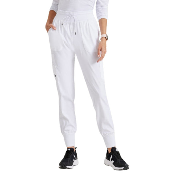 Pantalon Médical Femme Modèle Carly Blanc - GREY'S ANATOMY BY BARCO