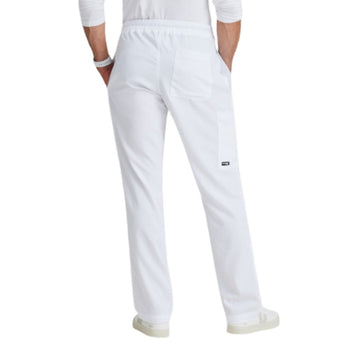 Pantalon Médical Homme Modèle Evan - GREY'S ANATOMY BY BARCO blanc dos