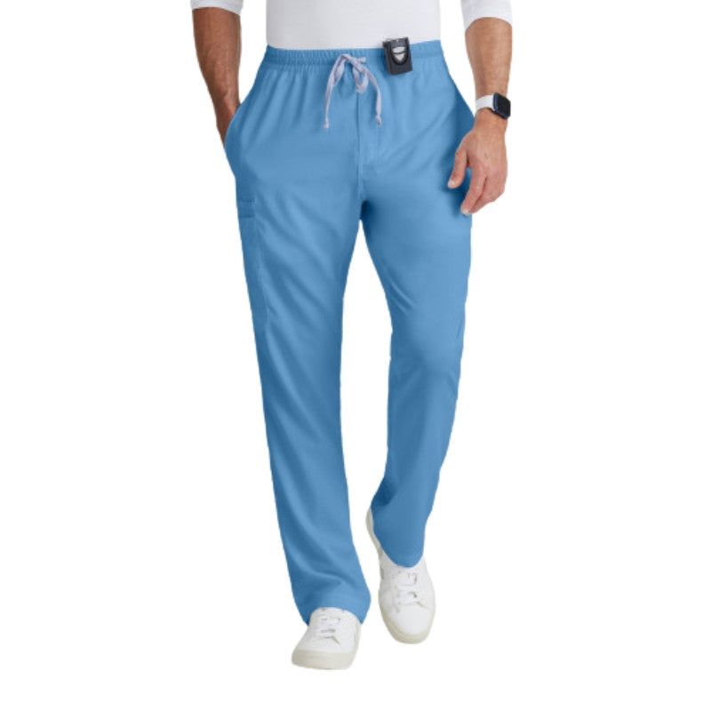 Pantalon Médical Homme Modèle Evan - GREY'S ANATOMY BY BARCO bleu ciel face