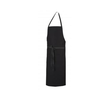 Tablier à bavette noir  Robur