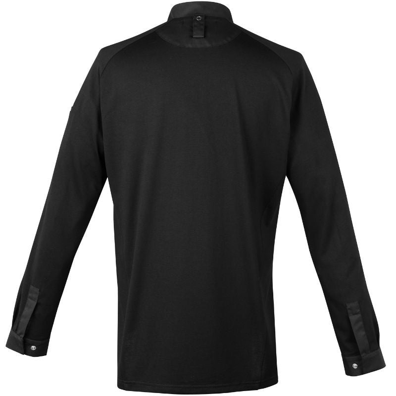 Veste de Cuisine IDAC Manches longues Noir - ROBUR