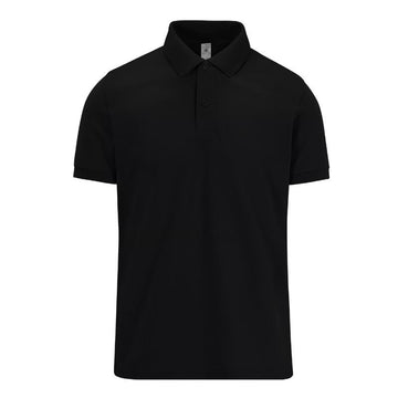 Polo Homme Manches Courtes MY POLO 180  noir – TOPTEX