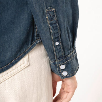 manches chemise de serveuse en Jean