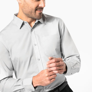 Chemise de Serveur Bleu Clair - KARIBAN - 8