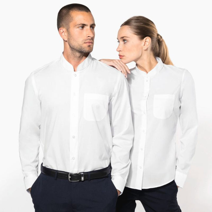 chemises de serveur blanche toptex