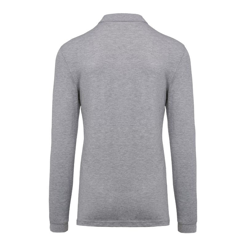 Polo de Travail Homme Gris Chiné - TOPTEX