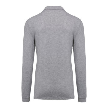 Polo de Travail Homme Gris Chiné - TOPTEX