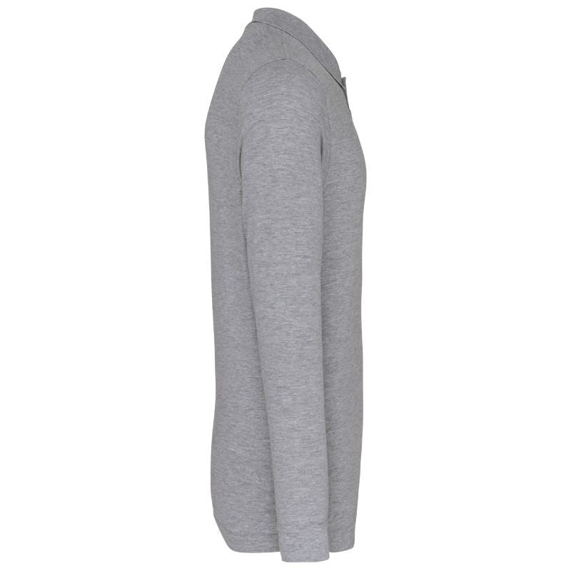 Polo de Travail Homme Gris Chiné - TOPTEX