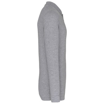 Polo de Travail Homme Gris Chiné - TOPTEX