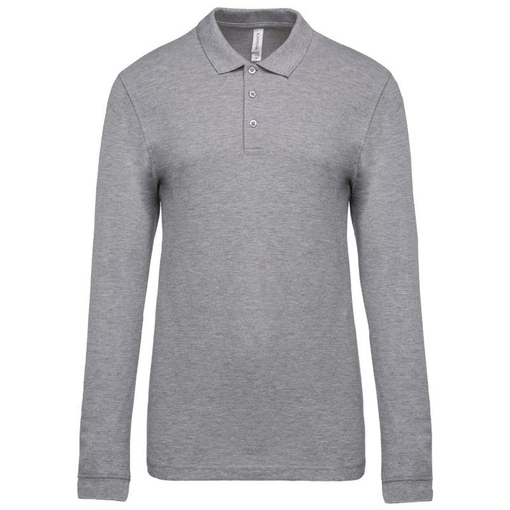Polo de Travail Homme Gris Chiné - TOPTEX