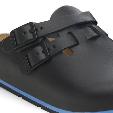 Sabots de Travail Kay Pro Mixte Noir Liseré Bleu Birkenstock Zoom