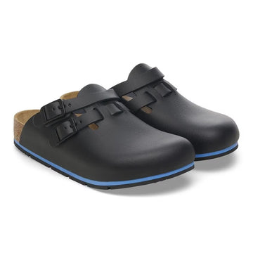 Sabots de Travail Kay Pro Mixte Noir Liseré Bleu Birkenstock side
