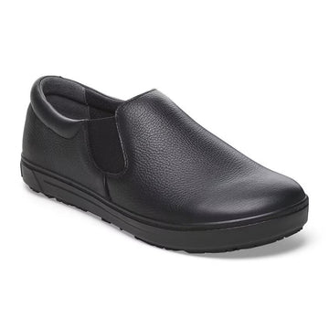 Sabots de Travail QO 400 Noir Liseré Blanc - BIRKENSTOCK side noir