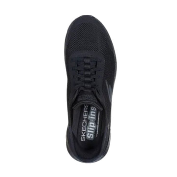 Baskets de Travail Noir Slip-ins GO WALK Flex - Hands Up - SKECHERS dessus