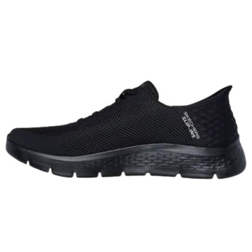 Baskets de Travail Noir Slip-ins GO WALK Flex - Hands Up - SKECHERS profil gauche
