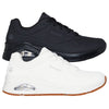 Baskets de Travail Femme Noir ou Blanc Uno - SKECHERS