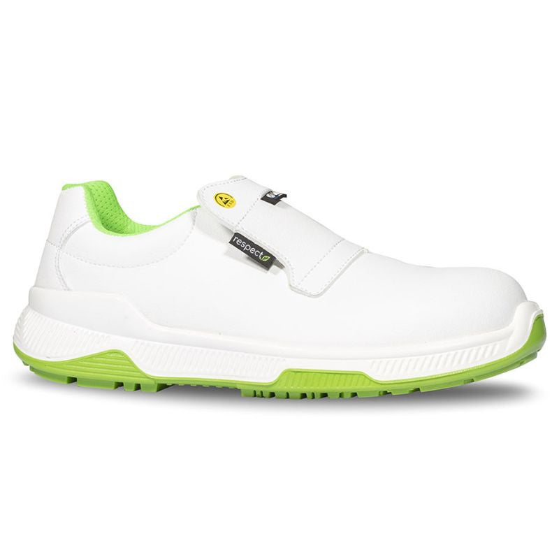 Chaussures de Sécurité Basses Blanche Jalquartz o ESD S2 FO SR - JALLATTE