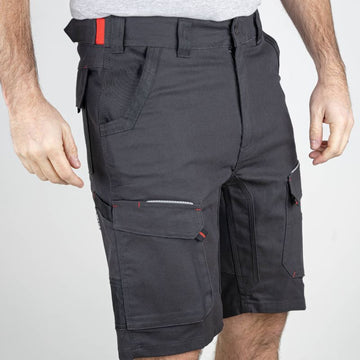 Ambiance Bermuda de Travail Homme Multipoches Stretch Paléo - LMA