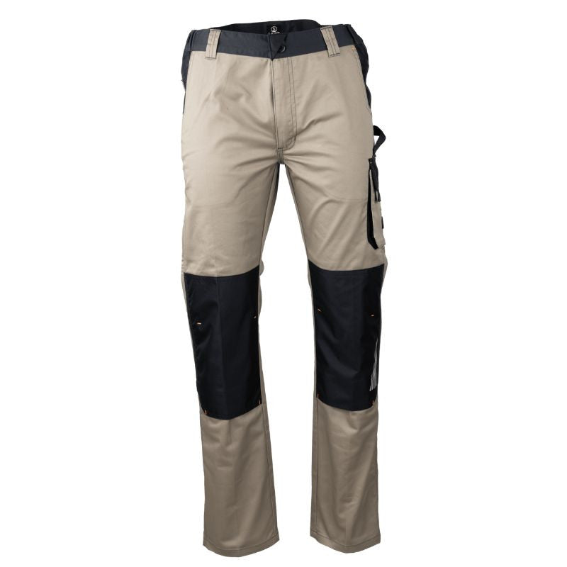 Pantalon de Travail Homme Bicolore Multipoches Zéro Métal Priam - LMA