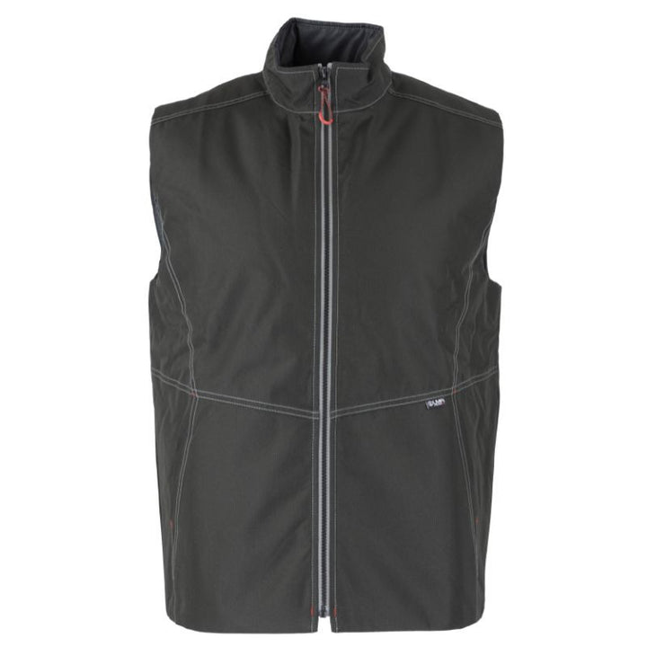 Face Bodywarmer de Travail Homme Col Montant Noir Cinetic - LMA