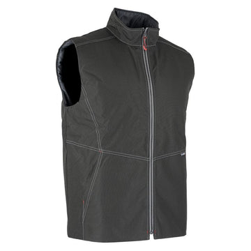 Bodywarmer de Travail Homme Col Montant Noir Cinetic - LMA
