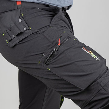 Pantalon Homme 4WAY Stretch Noir Utopie - LMA