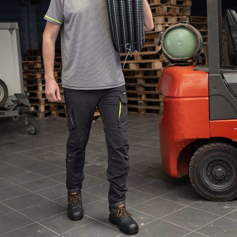 Ambiance Pantalon de Travail Homme 4WAY Stretch Noir Utopie - LMA