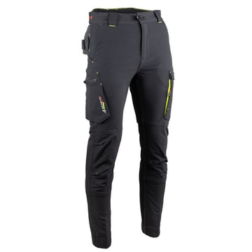 Pantalon de Travail Homme 4WAY Stretch Noir Utopie - LMA