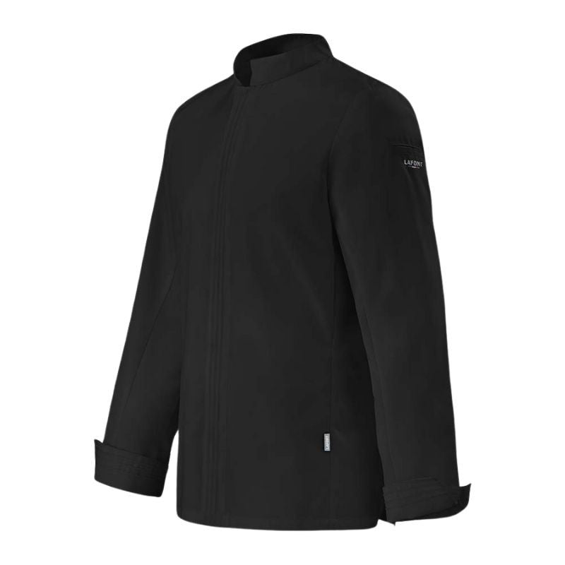 Veste de Cuisine Cristal PI Homme Manches Longues noir - LAFONT