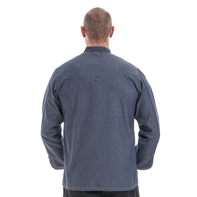 dos Veste Jean homme Manches Longues - MANELLI