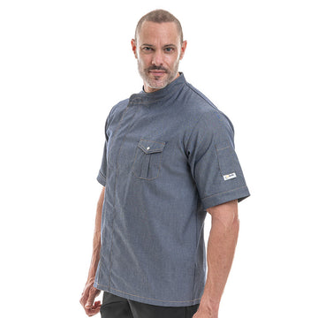 Veste Jean homme Manches courtes - MANELLI