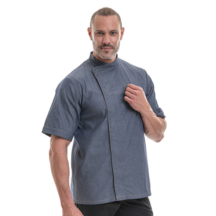 veste de cuisine homme manches courtes