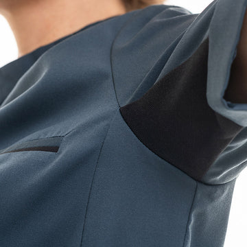 Détail veste de cuisine femme Escal Robur