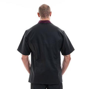 dos veste de cuisine homme