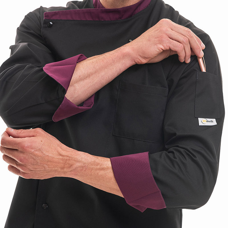 veste de cuisine homme manches longues