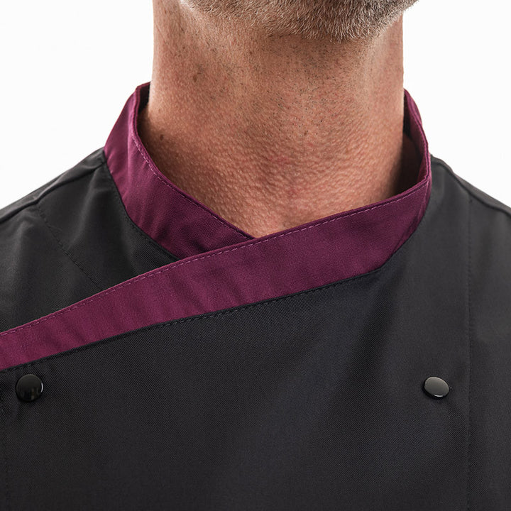 col veste de cuisine homme
