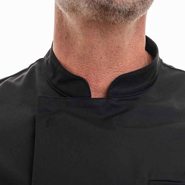 col veste de cuisine homme