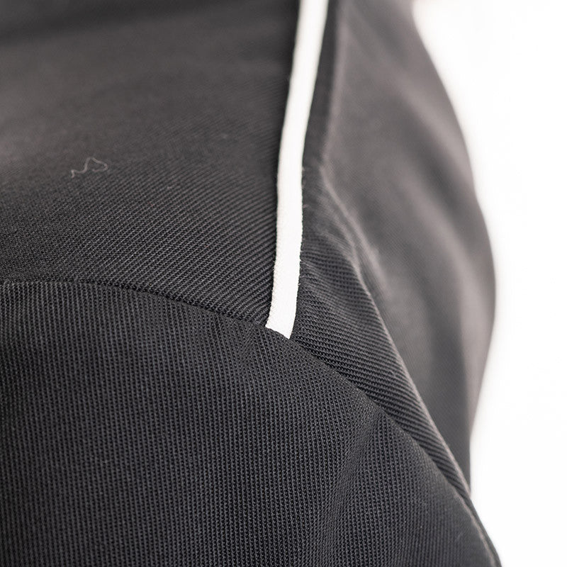 veste de cuisine liseré blanc