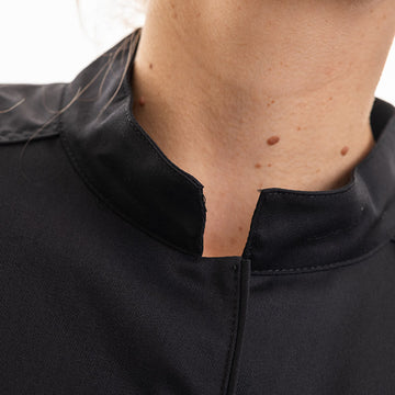 col veste de cuisine femme