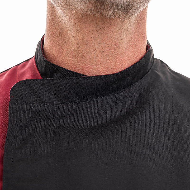 col veste de cuisine homme dual Manelli